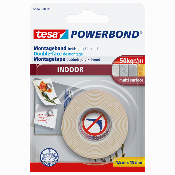 TESA Powerbond INDOOR 1.5m Mounting tape