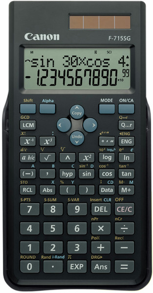 Canon F-715SG Pocket Scientific calculator Black