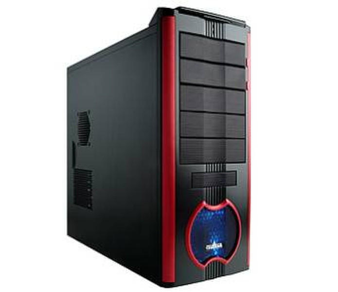 Enermax CS-032BR Case Mini-Tower Schwarz, Rot Computer-Gehäuse