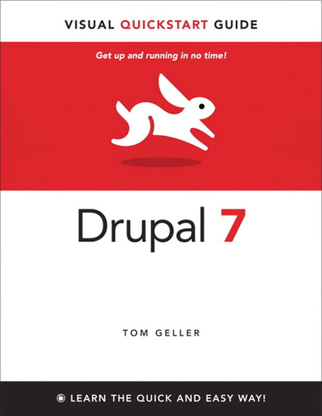 Peachpit Drupal 7: Visual QuickStart Guide 264pages software manual