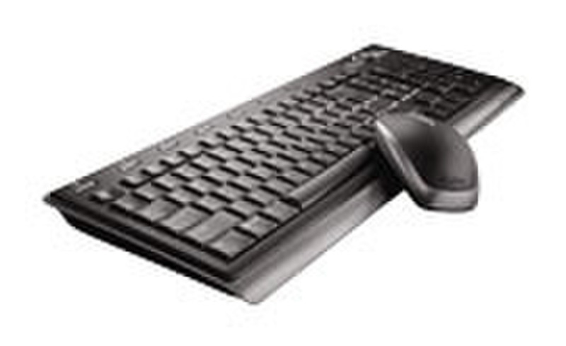 Labtec Ultra-Flat Wireless Desktop, IT RF Wireless Schwarz Tastatur