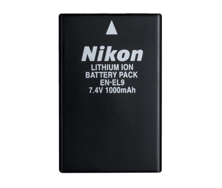 Nikon Battery EN-EL9 Lithium-Ion (Li-Ion) 1000mAh 7.4V Wiederaufladbare Batterie