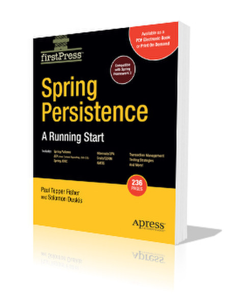 Apress Spring Persistence -- A Running Start 236pages software manual