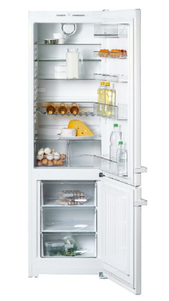 Miele KFN 12923 SD Отдельностоящий 321л A+ Белый холодильник с морозильной камерой