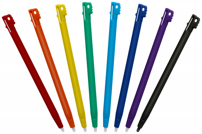 Bigben Interactive DSILSTYLUS Black,Blue,Green,Orange,Pink,Purple,Violet,Yellow stylus pen