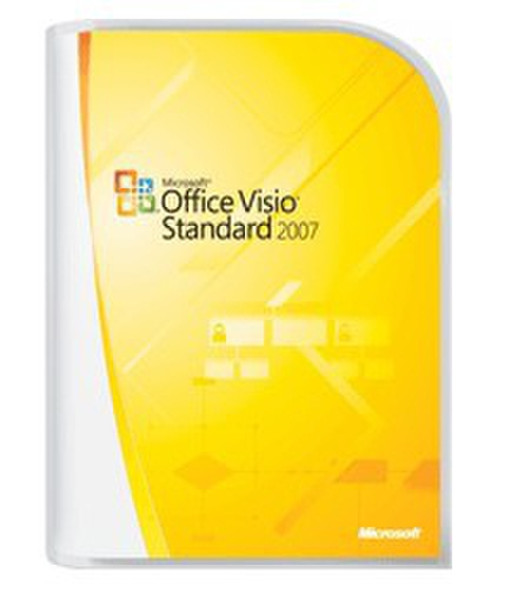 Microsoft Visio Standard 2007, WIN, x32, CD, FRE