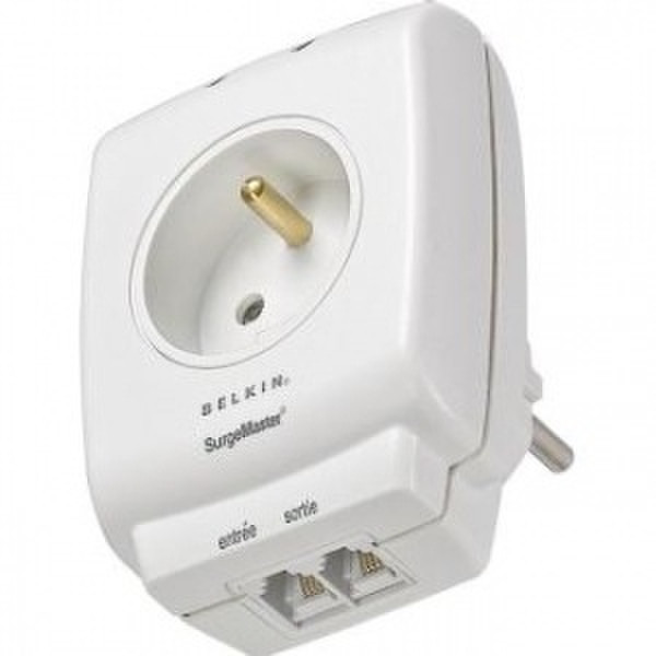 Belkin MasterCube™ 1AC outlet(s) 250V 2m White surge protector