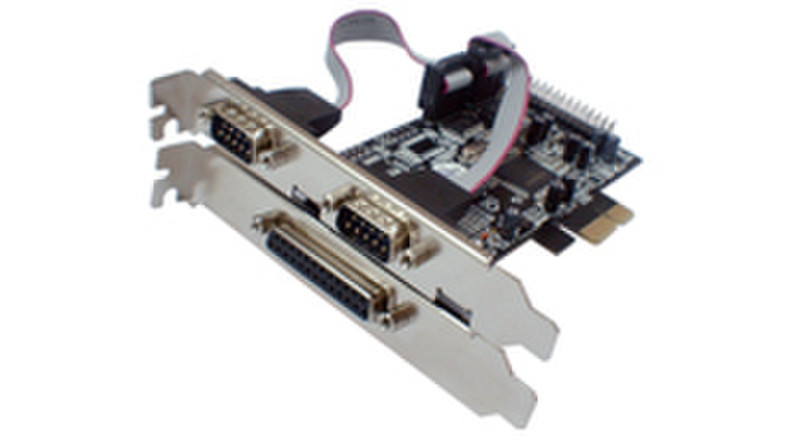ST Lab Serial & Parallel PCI-E Card интерфейсная карта/адаптер