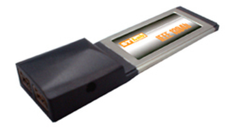 ST Lab 2-port FireWire ExpressCard Schnittstellenkarte/Adapter