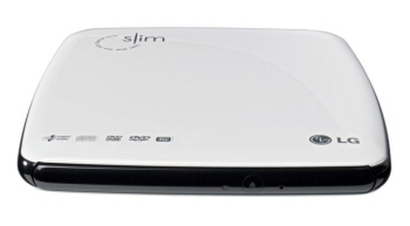 LG GP08NU10 - DVD±R/RW, USB White optical disc drive