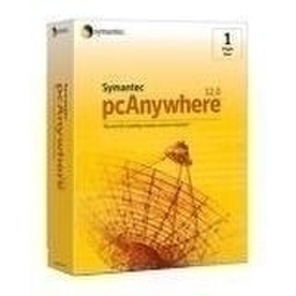 Symantec pcAnywhere 12.5 Host & Remote, 1 User, CD, UPG&CUP LIC NO MAINT, SP 1user(s) Upgrade