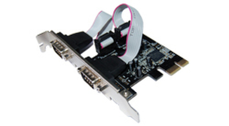 ST Lab 2-port Serial PCI-E Card Serial interface cards/adapter