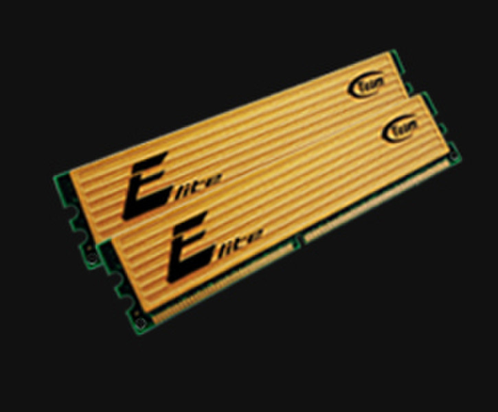 Team Group DDR 400 1GB*2(Dual) TEDR2048M400HC25DC 2ГБ DDR 400МГц модуль памяти