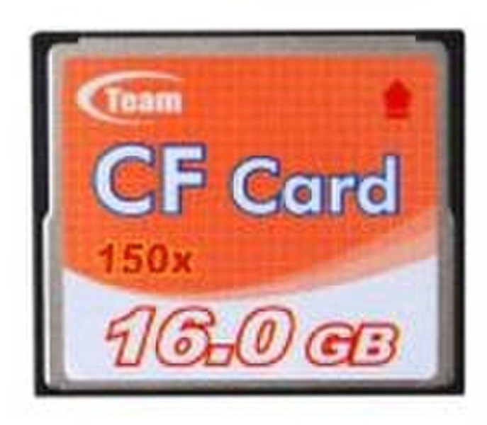 Team Group 16GB CompactFlash Card 150x Speed Group 16ГБ CompactFlash карта памяти