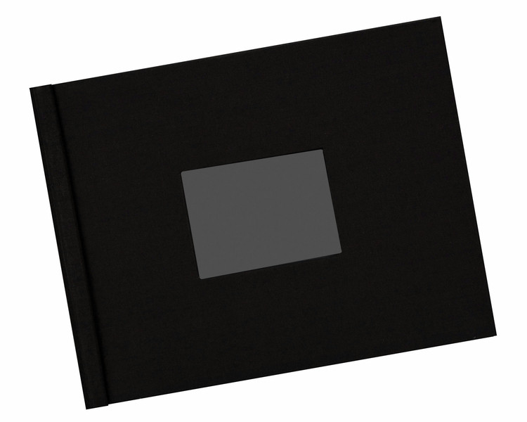 HP Black Cloth Landscape Album Covers-11 x 8.5 in photo album