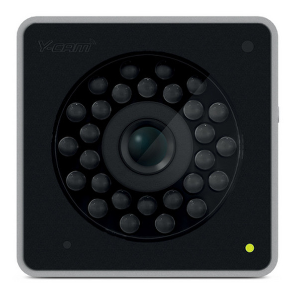 Y-cam Cube HD 720 IP security camera Innenraum box Schwarz