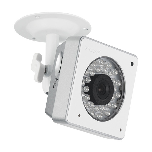 Y-cam Cube IP security camera indoor box White