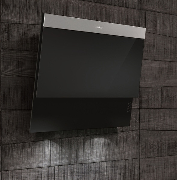 Elica MOVIDA BL/F/55 Wall-mounted Black,Stainless steel