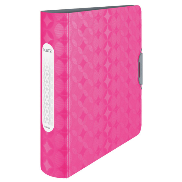 Leitz Active Retro Chic SoftClick Grey,Pink ring binder