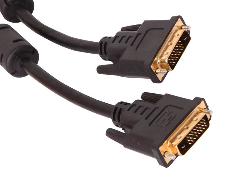 S-Link DVI, 1.8m 1.8m DVI-D DVI-D Black DVI cable