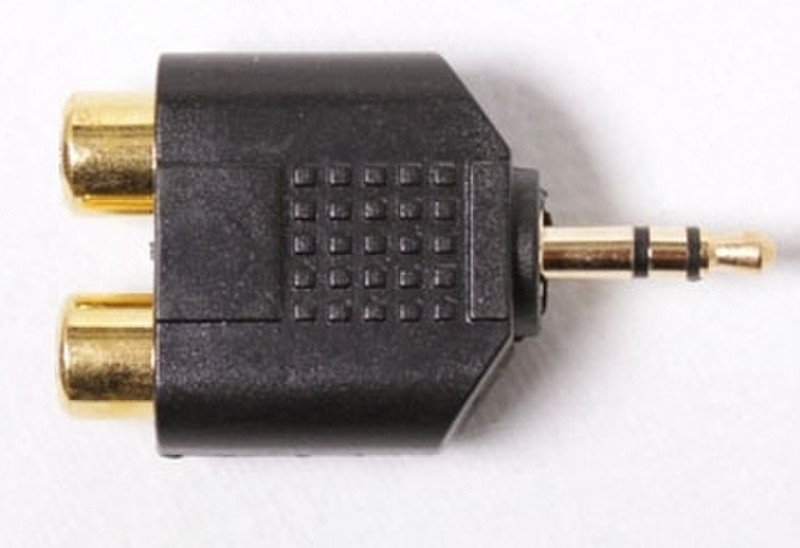 S-Link 2 x RCA - 3.5mm, F/M 3.5mm 2 x RCA Black