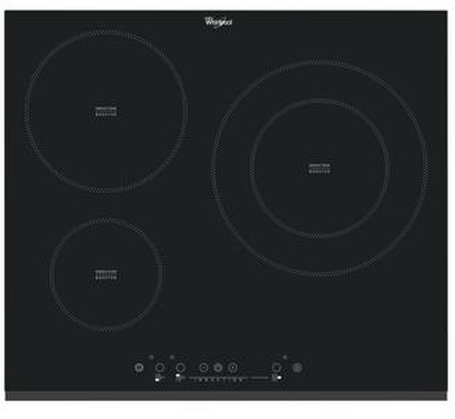 Whirlpool ACM 860/BF built-in Induction Black hob