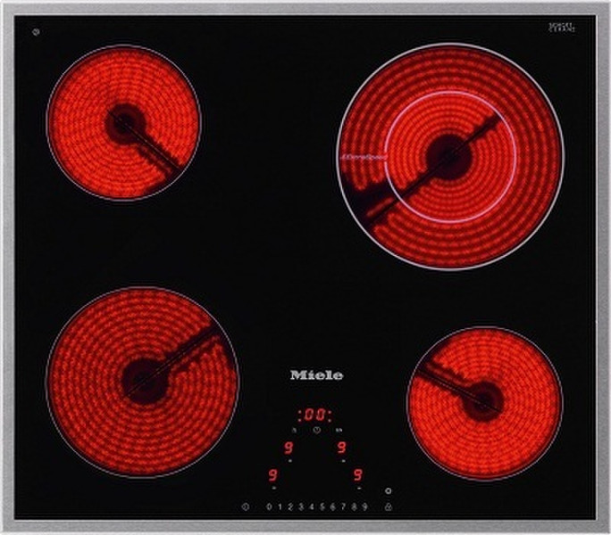 Miele KM 6200 Eingebaut Ceramic hob Schwarz Kochfeld