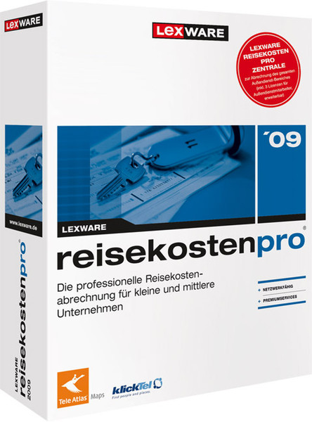 Lexware Reisekosten pro Zentrale 2009