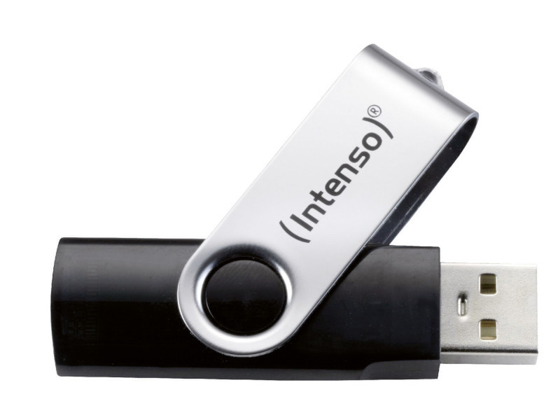 Intenso USB Drive 8GB 8ГБ USB 2.0 Тип -A Cеребряный USB флеш накопитель