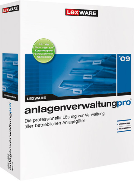 Lexware Anlagenverwaltung pro 2009