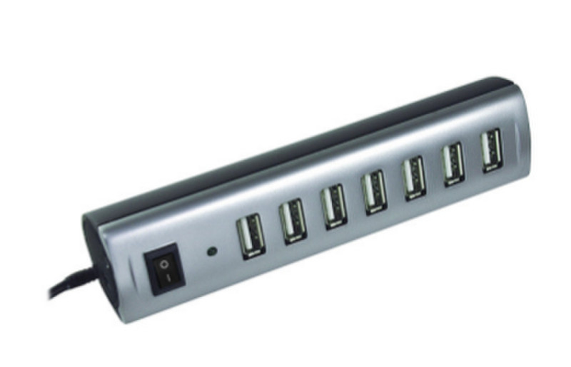 V7 USB 2.0 HUB with 7 ports and power supply