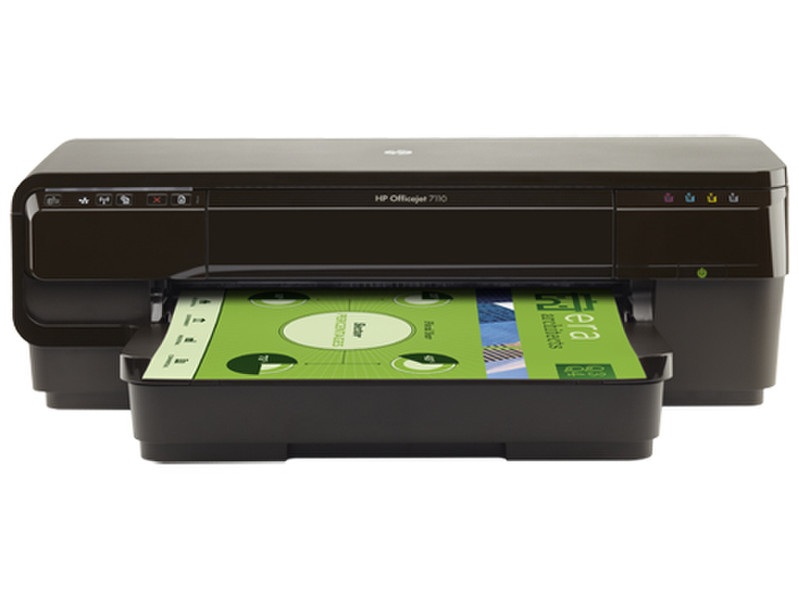 HP Officejet 7110 Wide Format ePrinter Цвет 4800 x 1200dpi A3 Wi-Fi Черный струйный принтер