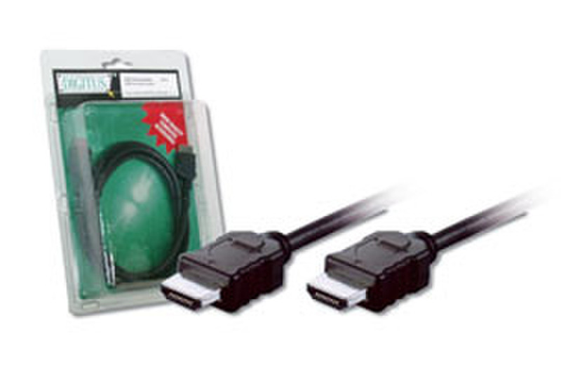 Digitus HDMI connection cable, Type A 2 m 2м HDMI HDMI HDMI кабель