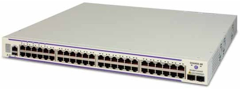 Alcatel OS6450-P48 Управляемый L3 Gigabit Ethernet (10/100/1000) 1U Белый сетевой коммутатор