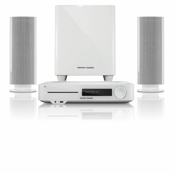 Harman/Kardon BDS477 2.1 3D White home cinema system