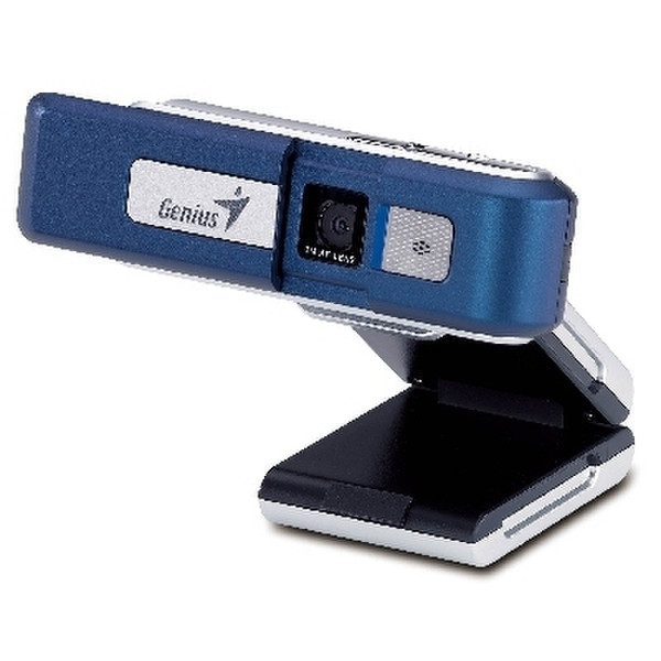 Genius iSlim 2000AF 2MP 1600 x 1200pixels USB 2.0 Black,Blue,Silver webcam