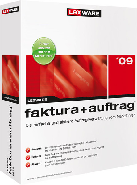 Lexware Faktura+auftrag 2009