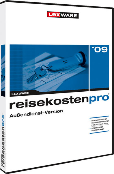 Lexware Reisekosten pro 2009 Außendienst-Version