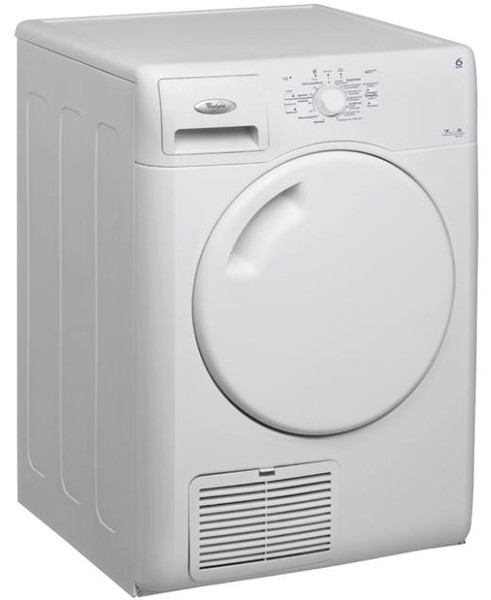 Whirlpool AZB 8770 Freistehend Frontlader 8kg B Weiß Wäschetrockner