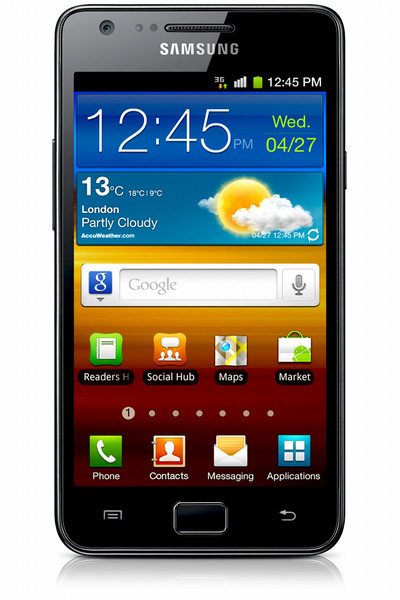 H3G Samsung Galaxy S II Schwarz