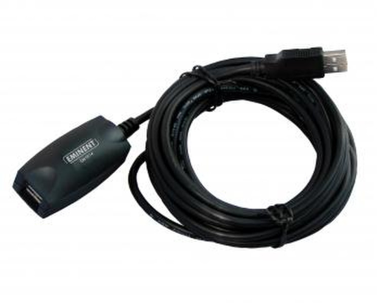 Ewent EW1014 5м USB A USB A Черный кабель USB