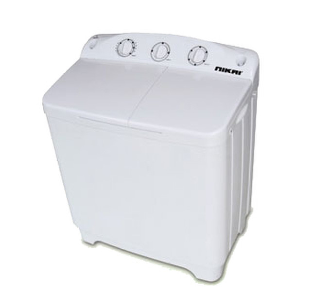 Nikai NWM700SPN3 Freistehend Toplader 7kg Nicht spezifiziert Weiß Waschmaschine