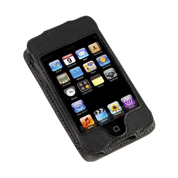 Logic3 Leather Jacket for iPod touch 2G Black