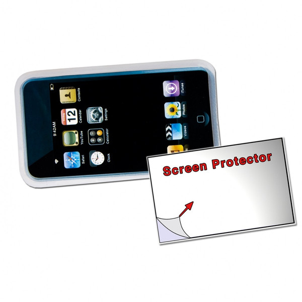 Logic3 Silicon Case & Screen Protector for iPod touch 2G Прозрачный