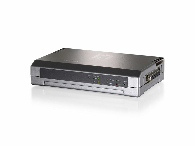 LevelOne FPS-1033 Ethernet LAN Серый сервер печати
