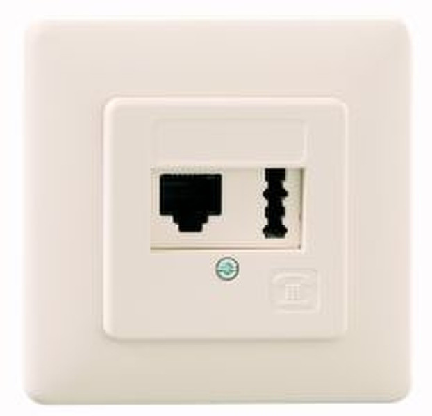Rutenbeck 22510202 White socket-outlet