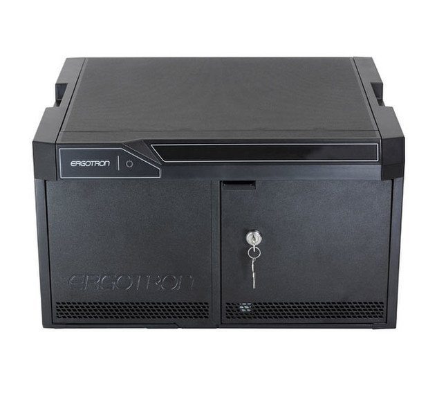 Ergotron 24-372-085 Portable device management cabinet Черный тележки / шкаф управления портативными устройствами