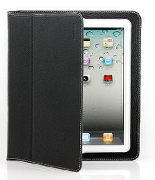 Yoobao Executive leather case for iPad2 Blatt Schwarz