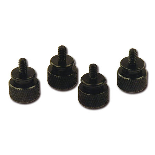 Sharkoon Thumbscrews Black 4 pcs