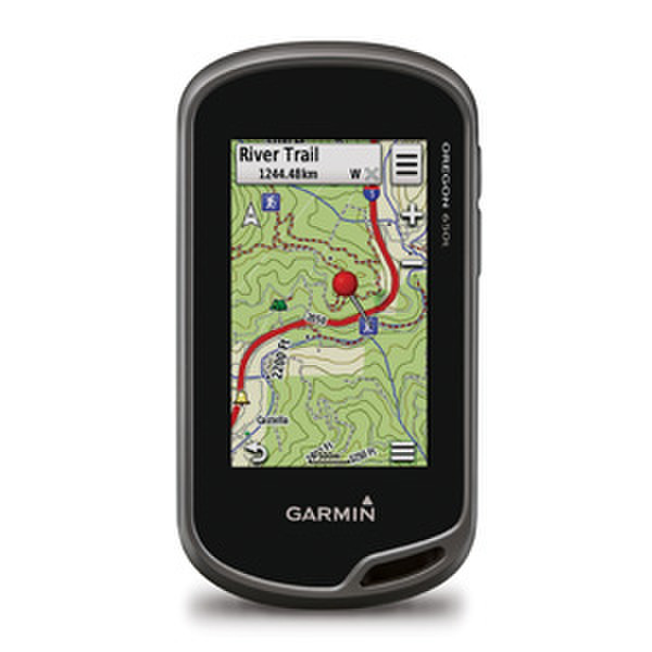 Garmin Oregon 650t Handgeführt 3Zoll Touchscreen 209.8g Schwarz, Grau, Weiß Navigationssystem